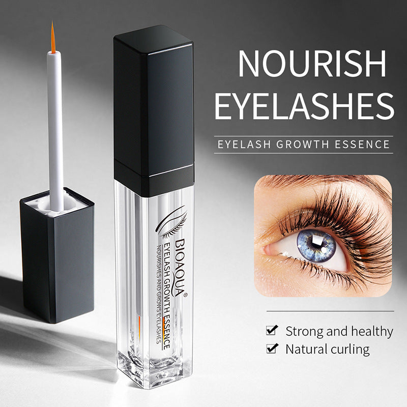 Natural eyelash growth liquid