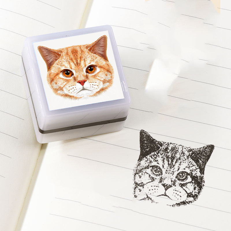 Custom-Made Pet Portrait Stamp DIY For Dog Figure Seal Personalized Cat Doggy Customized Memento Chapter