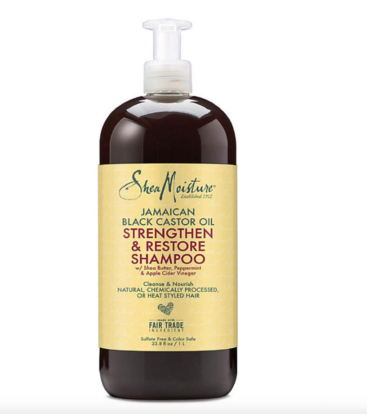 Shea Moisture Jamaican Black Castor Oil Strengthen & Restore Shampoo (33.8 fl. oz.)