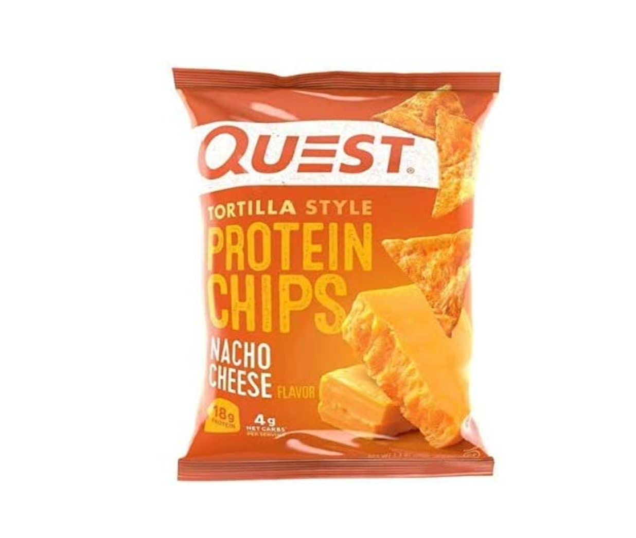 Nutrition Tortilla Style Protein Chips, Nacho Cheese, Ranch, Chili Lime, and Loaded Taco, 1.1 Ounce (Pack of 16) - with Make Your Day Bag Clip