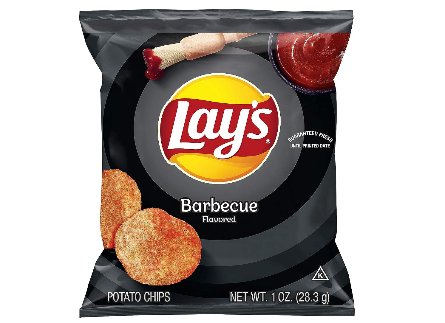 Lay's Barbecue Flavored Potato Chips, 1 Ounce (Pack of 104)