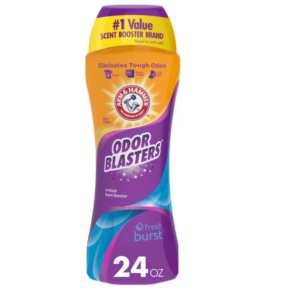 Arm & Hammer Clean Scentsations in-Wash Scent Booster (HE), Clean Meadow, 24 oz