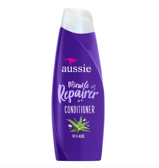 Aussie Miracle Repairer Conditioner with Aloe for All Hair Types, 12.1 fl oz