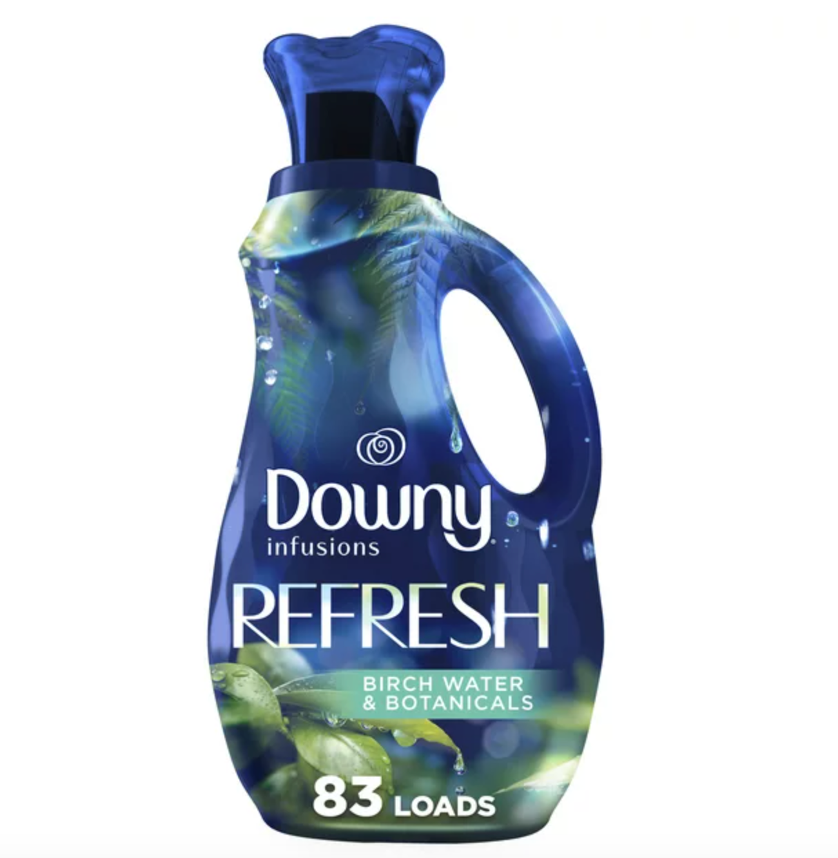 Downy Infusions Liquid Fabric Softener, Refresh, Birch Water & Botanicals, 56 fl oz