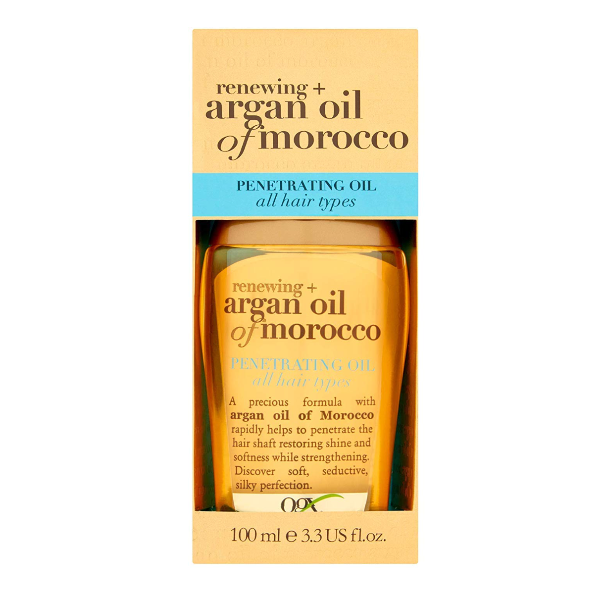 Ogx Argan Oil Of Morocco Penetrating Oil 3.3 Ounce (97ml) (Pack of 2)