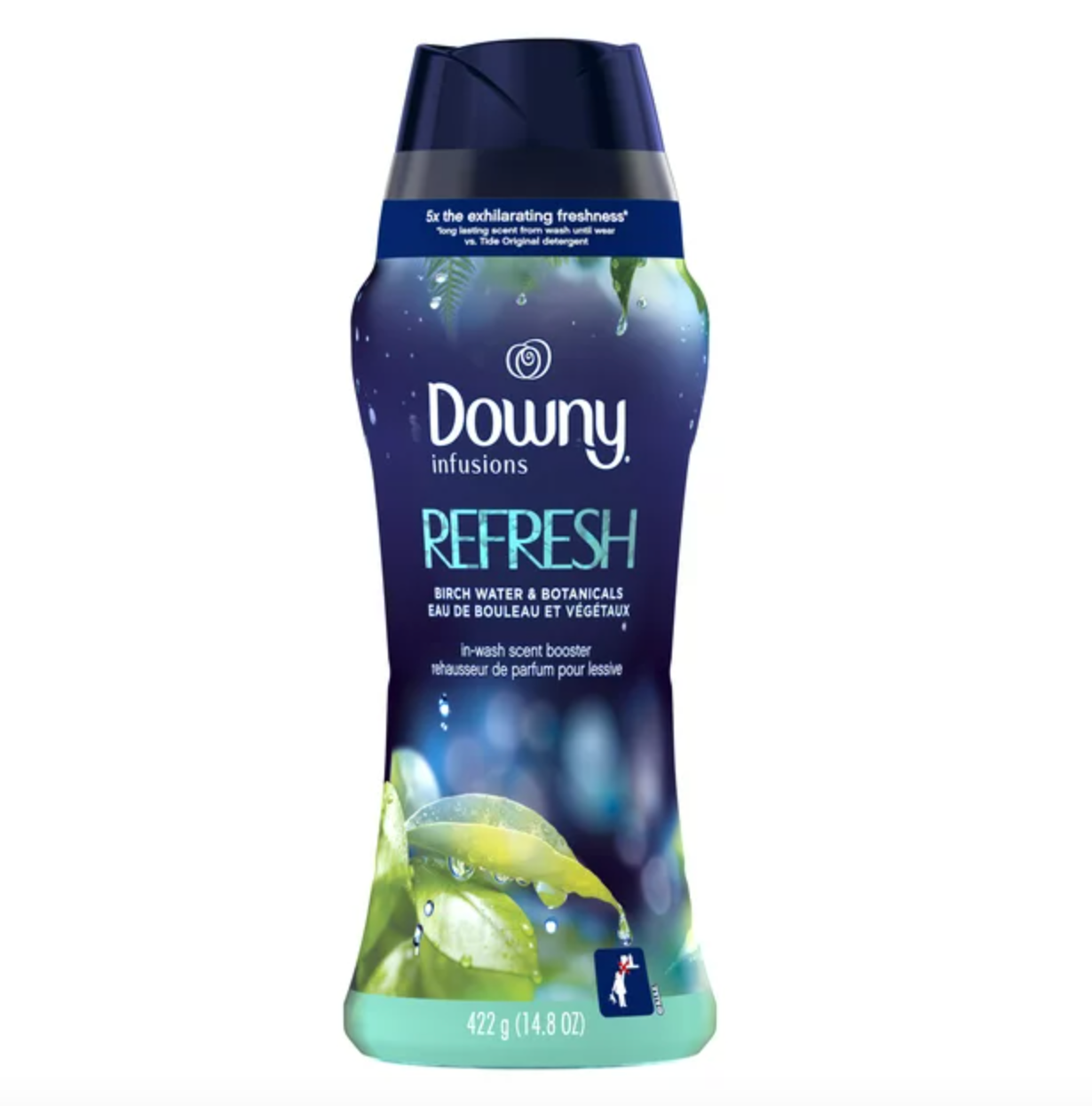 Downy Infusions In-Wash Scent Booster Beads, Refresh, Birch Water & Botanicals, 422 g