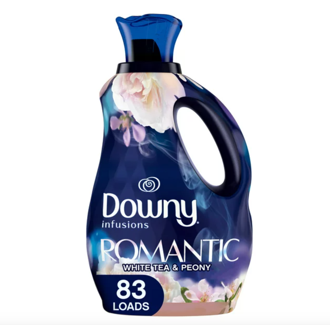 Downy Infusions White Tea & Peony Liquid Fabric Conditioner (Fabric Softener), 56 fl oz