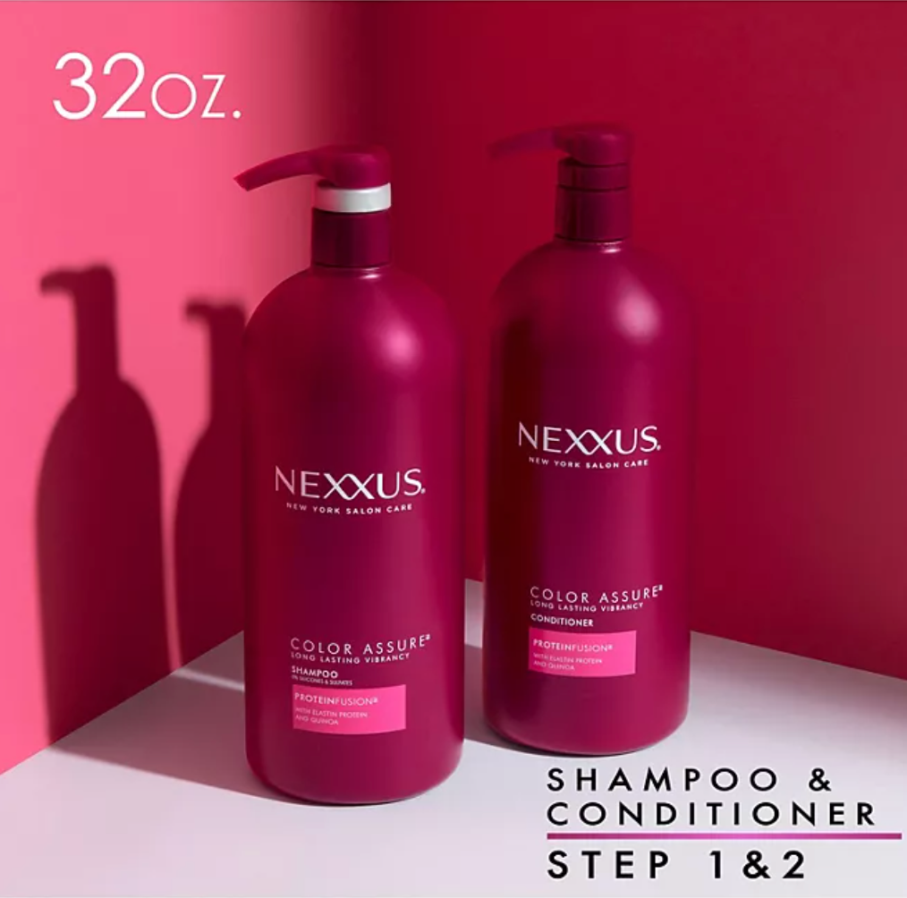 Nexxus Color Assure Shampoo and Conditioner (32 fl. oz., 2 pk.)