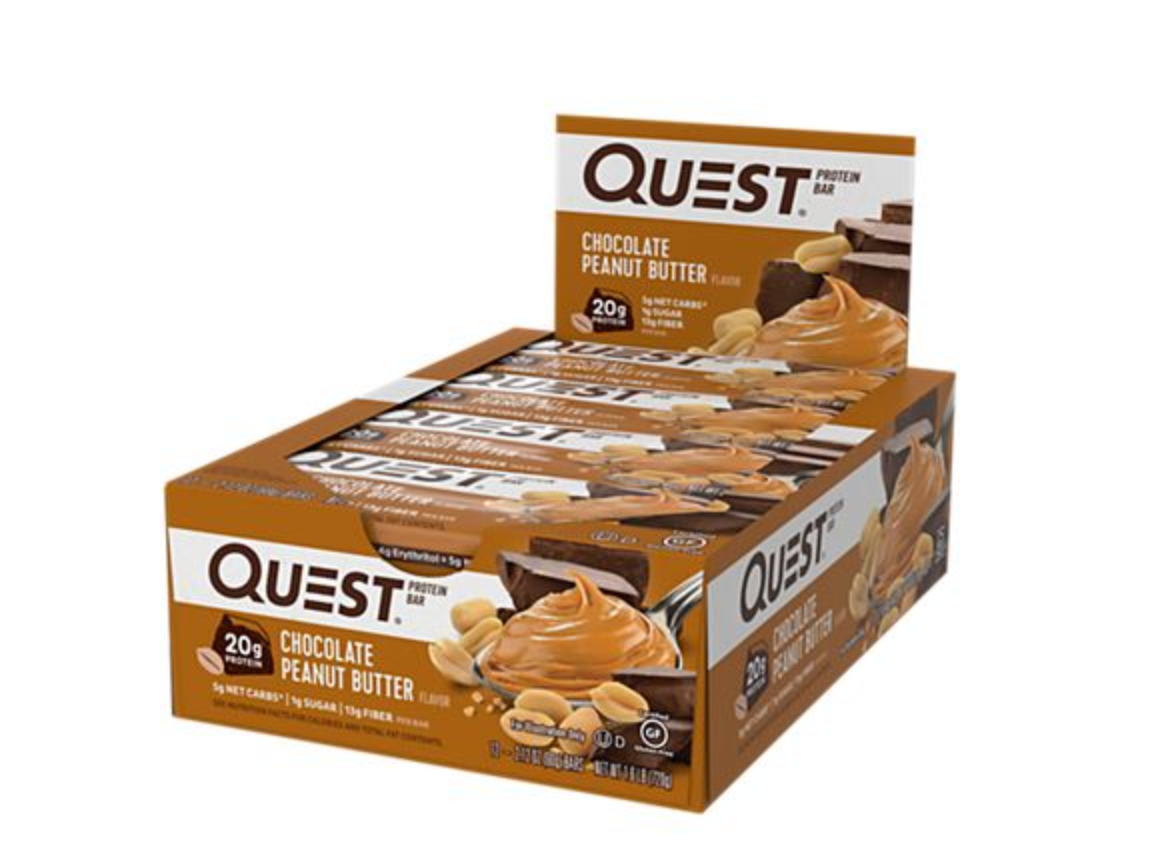 Quest Protein Bar - Chocolate Peanut Butter (12 Bars)