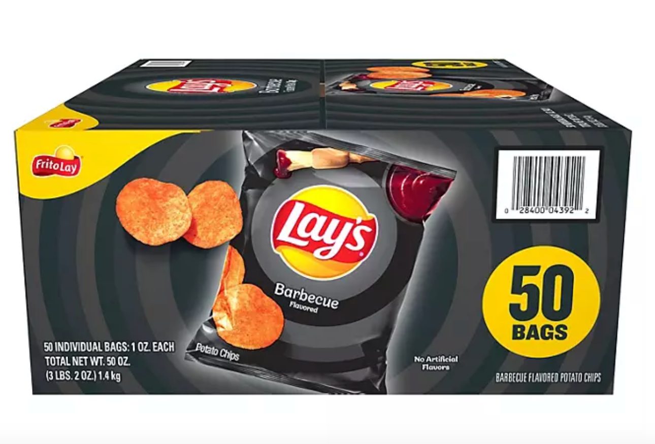 Lay's Barbecue Potato Chips (1 oz., 50 pk.)