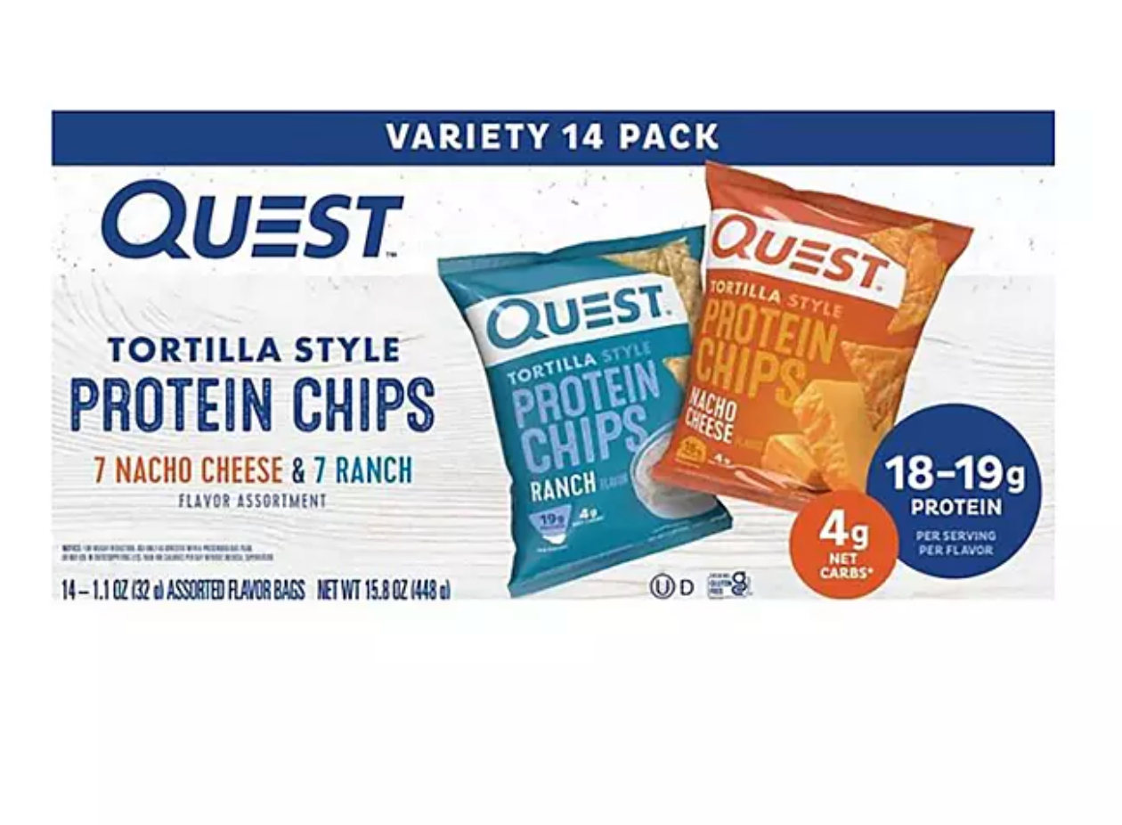 Quest Tortilla Chips Variety Pack (14 ct.)