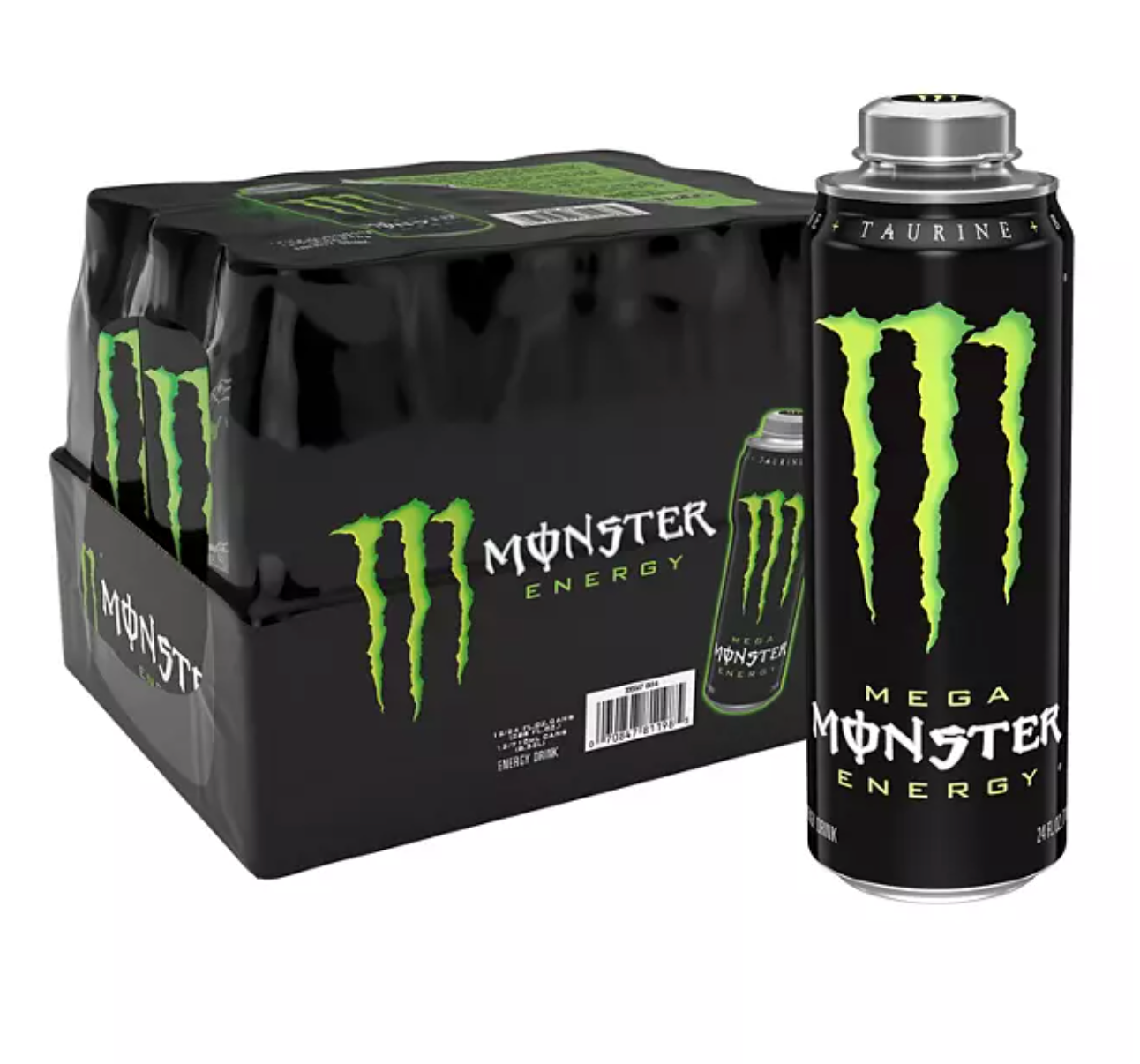 Monster Energy Mega Can Original (24 oz., 12 pk.)