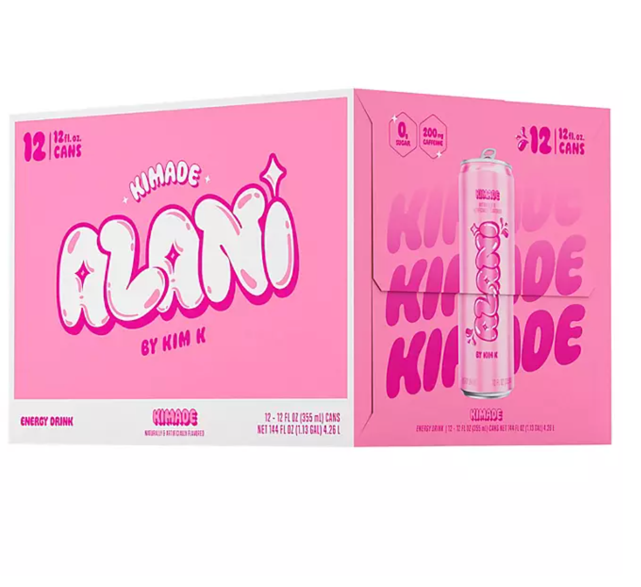 Alani Nu Energy Drink Kimade (12 fl. oz, 12 pk.)