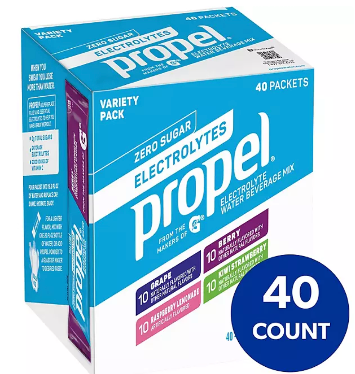 Propel Powder Variety Pack (40 ct.)