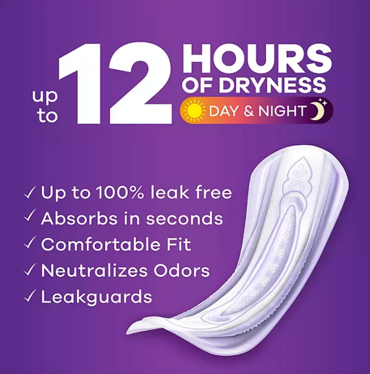 Always Discreet Incontinence Pads, Heavy Long (117 ct.)