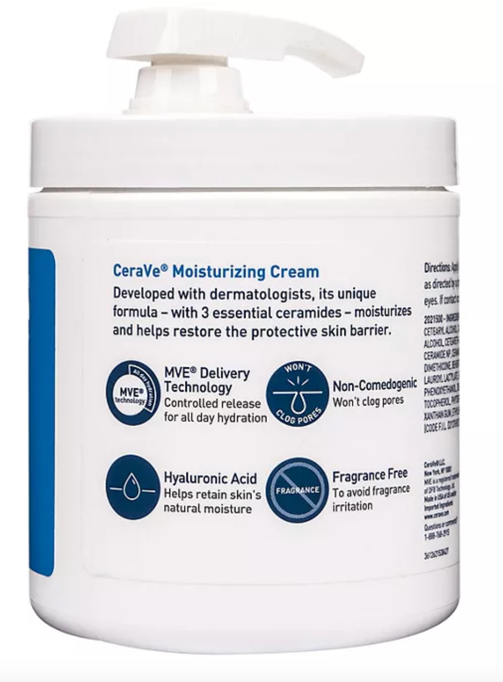 CeraVe Daily Moisturizing Cream with Pump (19 fl. oz.)