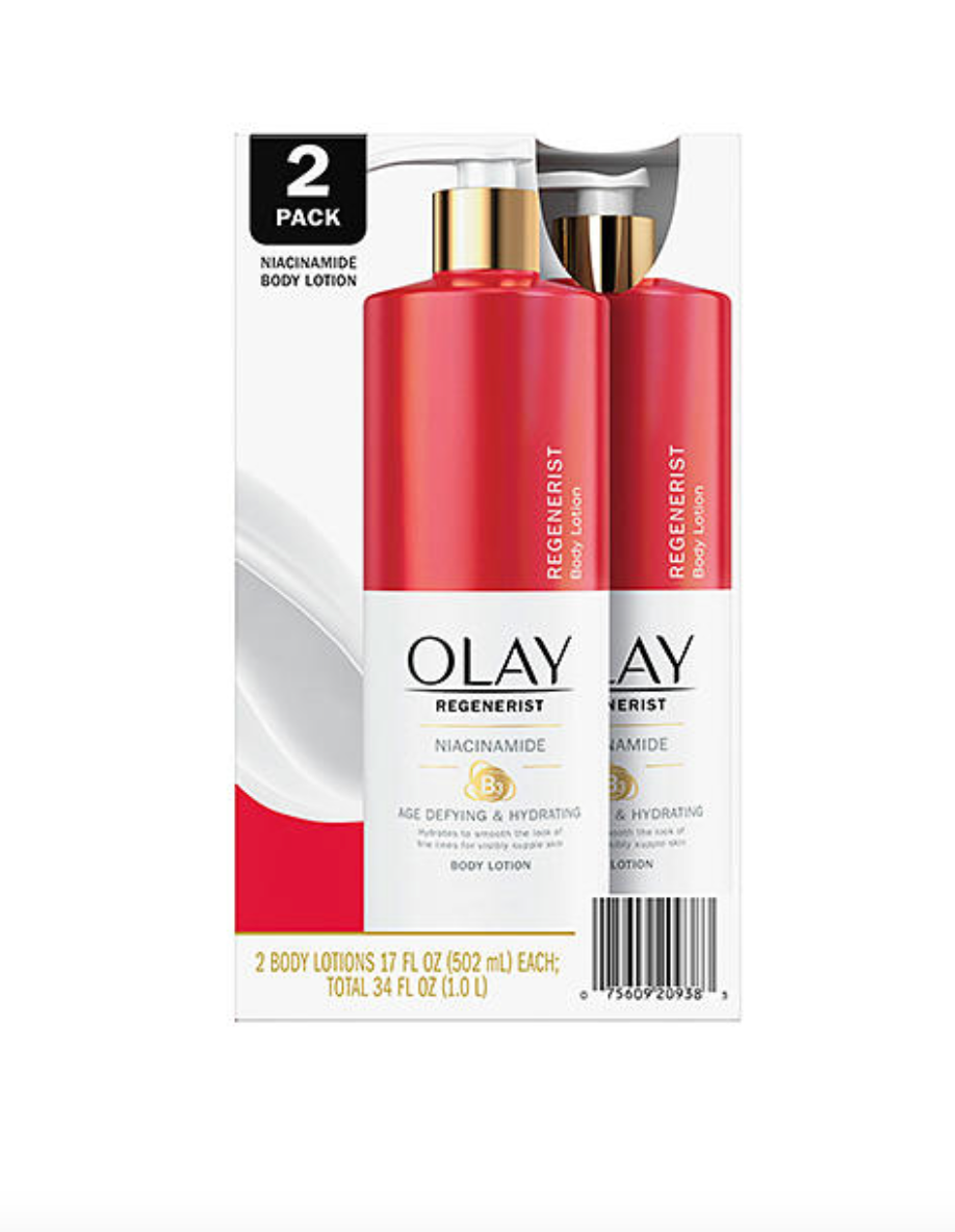 Olay Age Defying & Hydrating Niacinamide Hand/Body Lotion (17 fl. oz., 2 pk.)