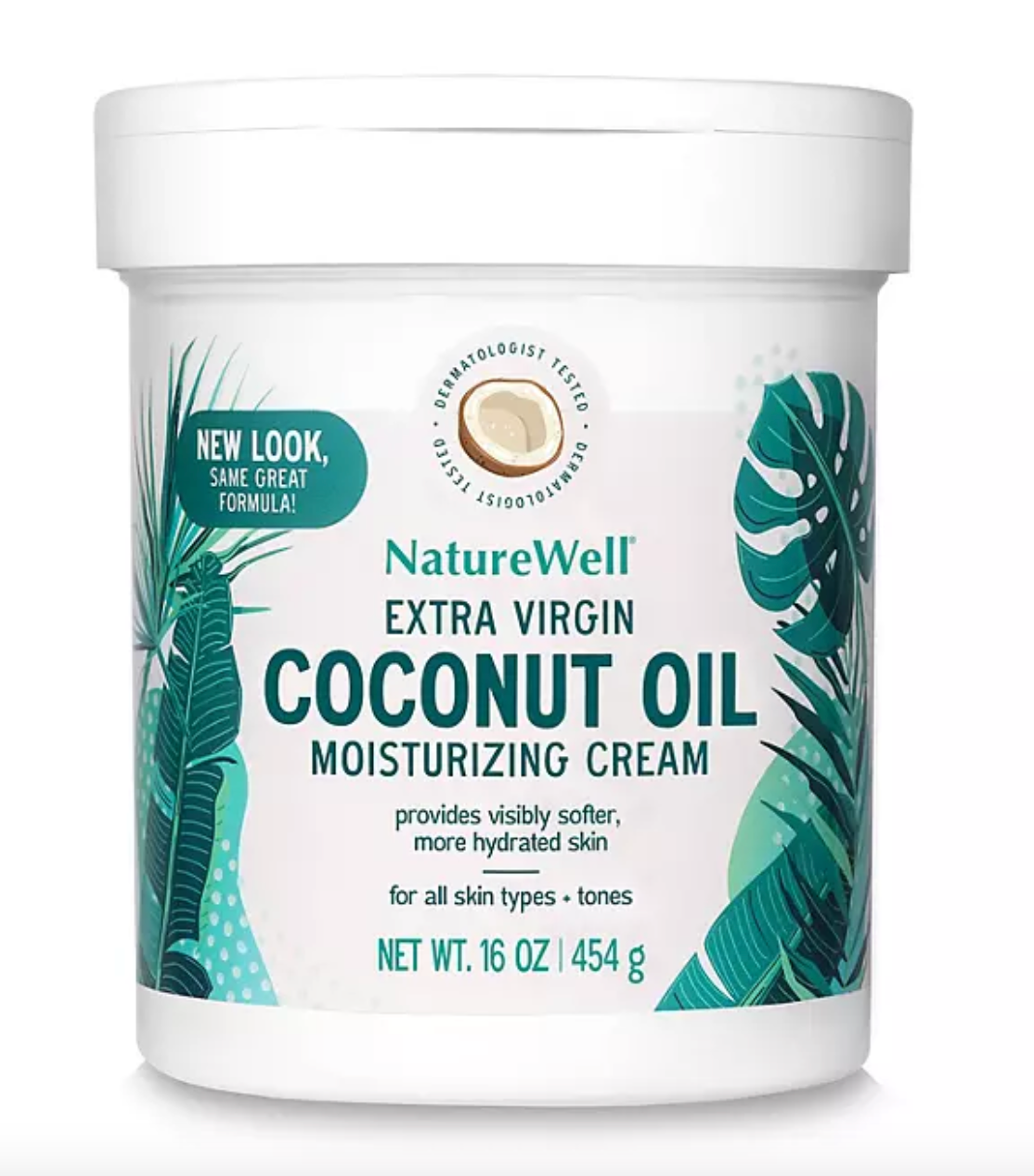 NatureWell Extra Virgin Coconut Oil Moisturizing Cream (16 oz.)