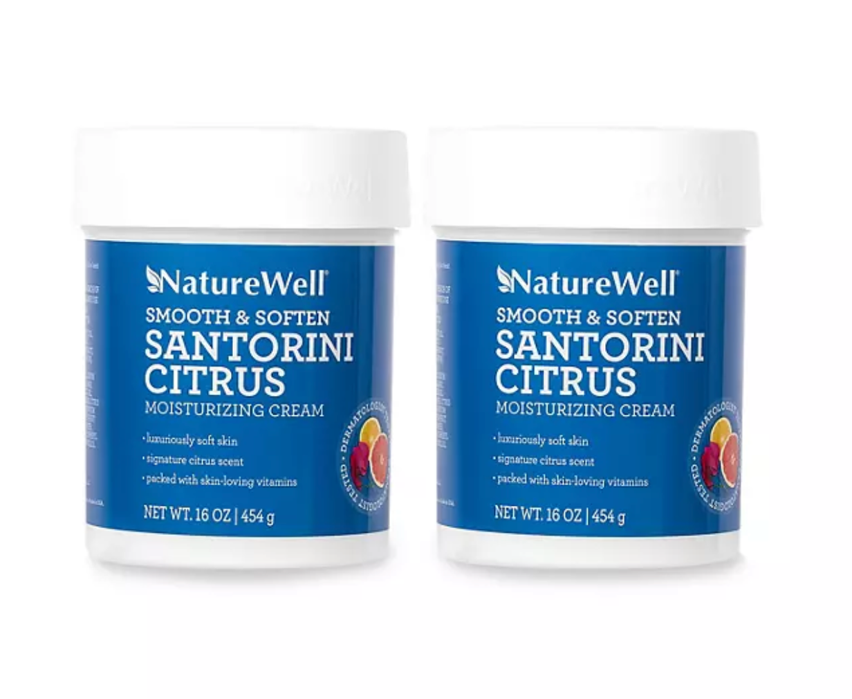 NatureWell Santorini Citrus Moisturizing Cream (16 oz., 2 pk.)