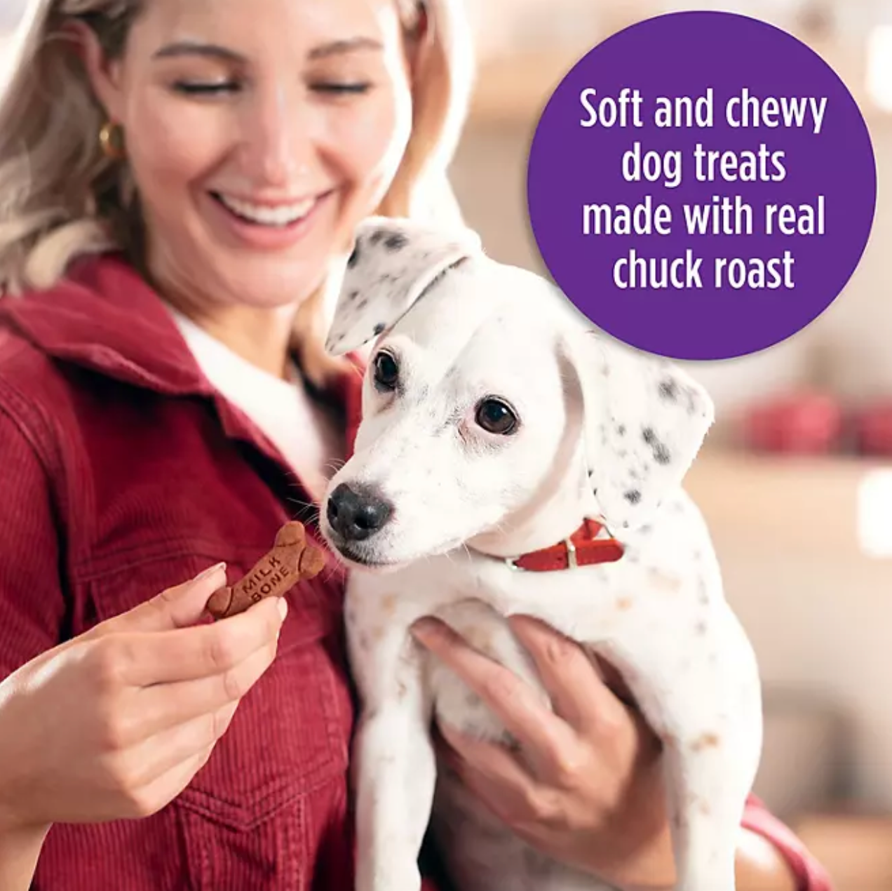 Milk-Bone Soft & Chewy Dog Treats, Beef & Filet Mignon (37 oz.)