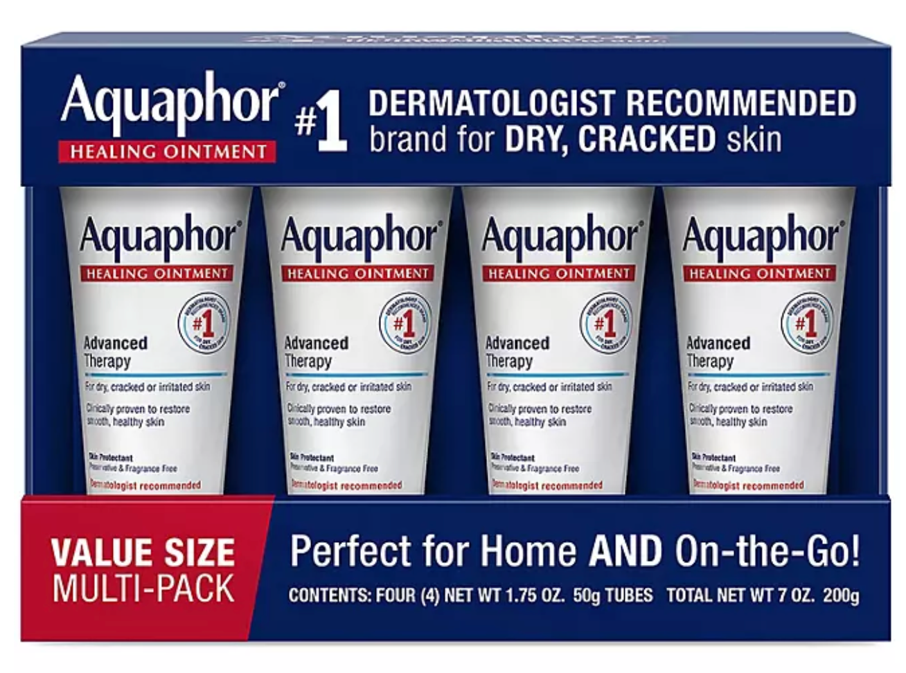 Aquaphor Advanced Therapy Healing Ointment (1.75 oz., 4 pk.)