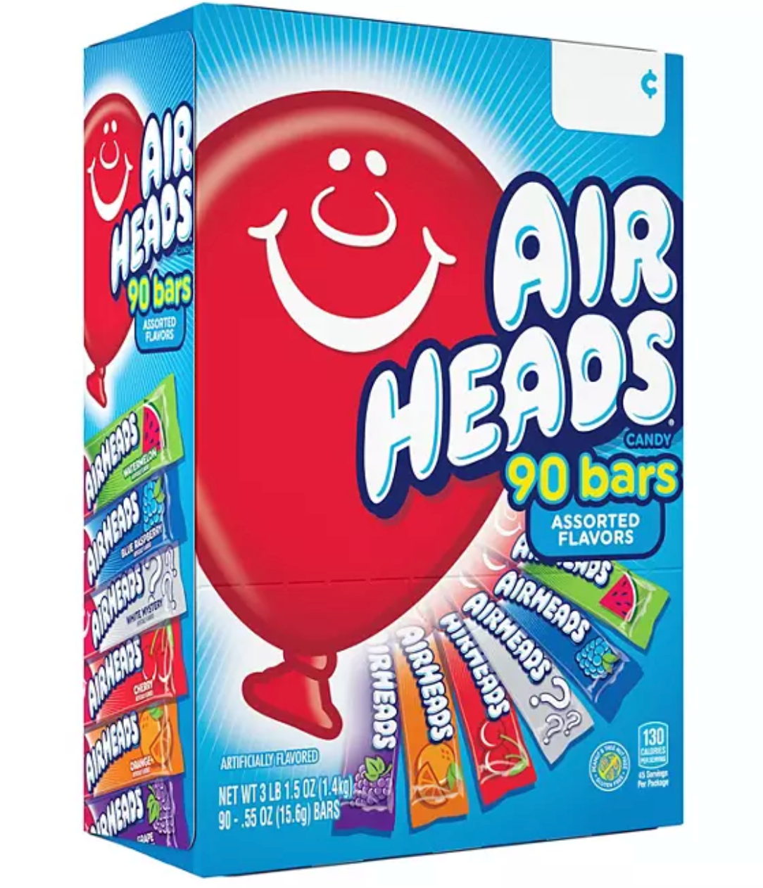 AirHeads Variety Pack (0.55 oz., 90 ct.)