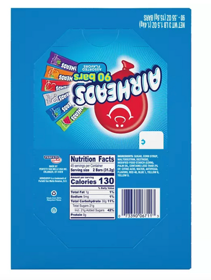 AirHeads Variety Pack (0.55 oz., 90 ct.)