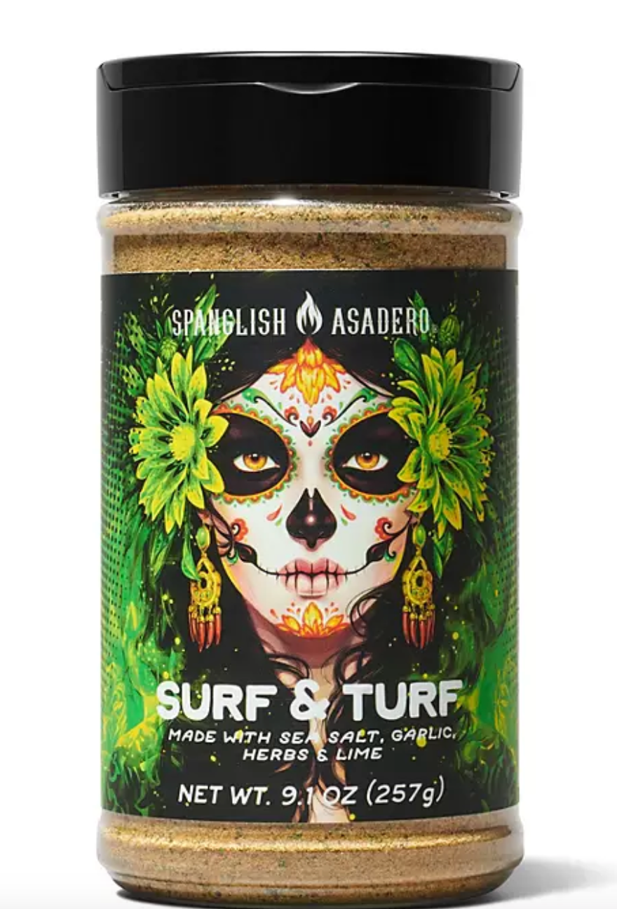 Spanglish Asadero Surf & Turf Seasoning, 9.1 oz.