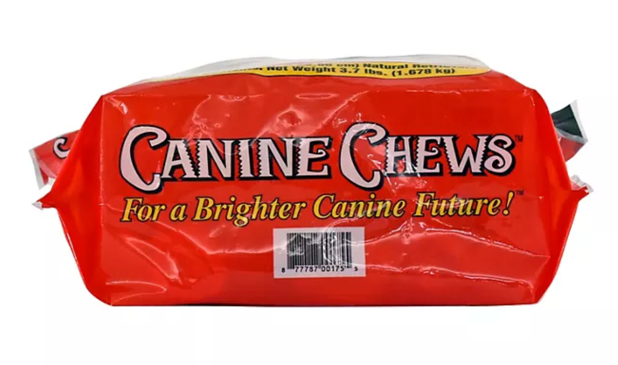 Canine Chews Premium All-Natural Beef Hide Canine Retrievers, 15 ct.