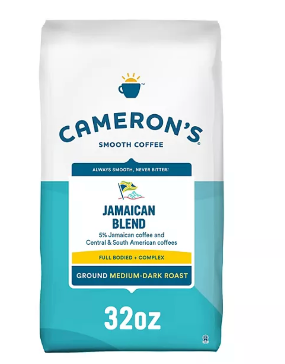 Cameron's Specialty Ground Coffee, Jamaica Blend 32 oz.