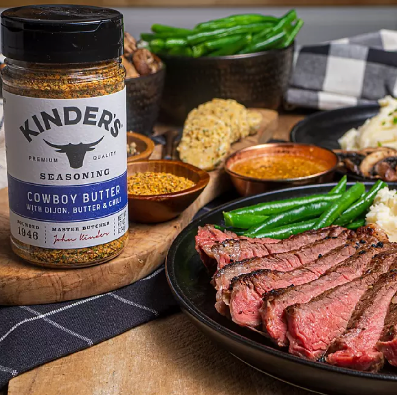 Kinder's Cowboy Butter Seasoning 9.7 oz.