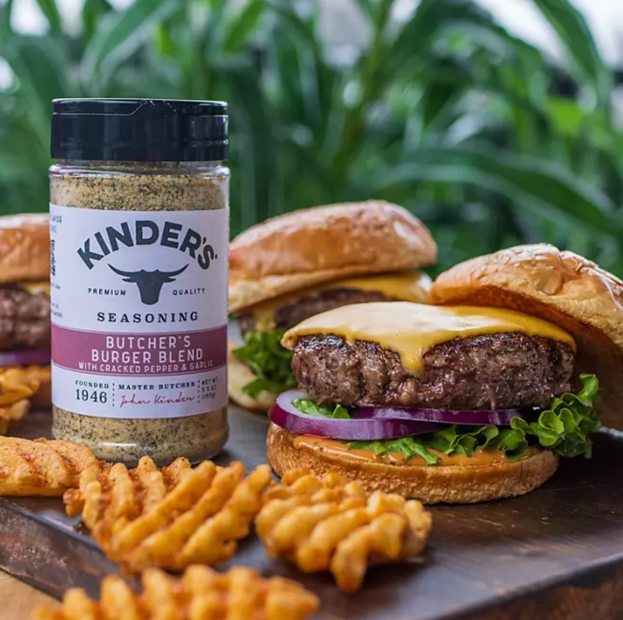 Kinder's Butcher's Burger Blend Seasoning, 9 oz.