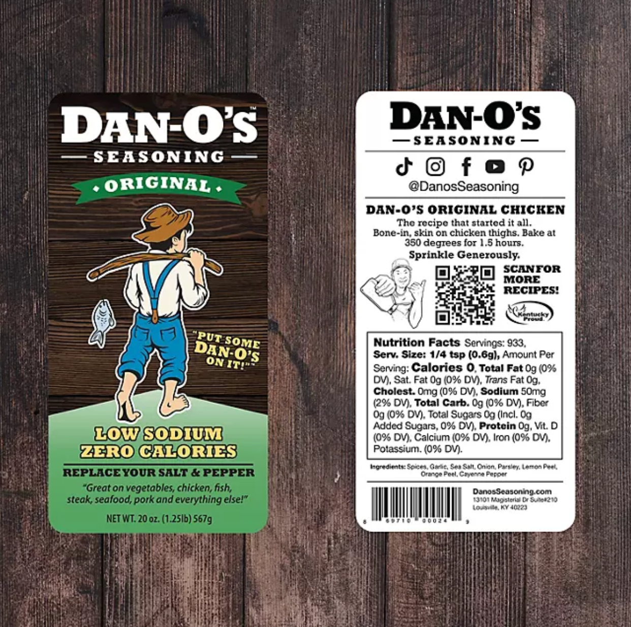 Dan-O's Original Seasoning, 20 oz.