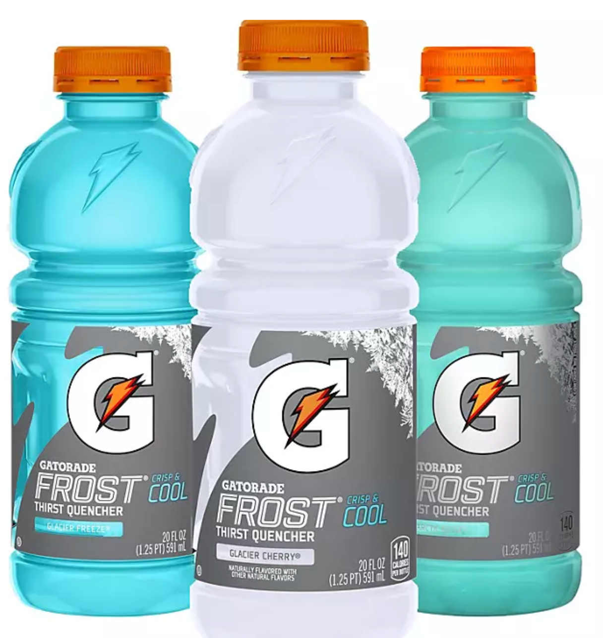 Gatorade Frost Thirst Quencher, Variety Pack 20 fl. oz., 24 pk.