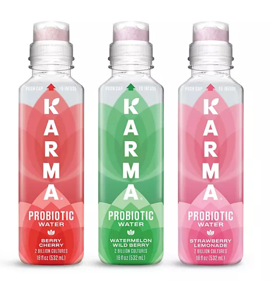 Karma Probiotic Water Variety Pack 18 fl. oz. 12 pk.