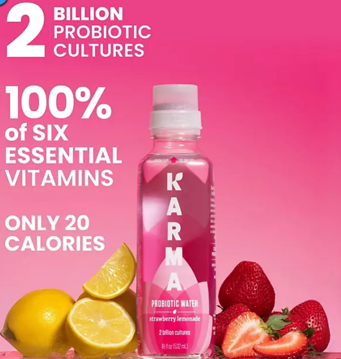 Karma Probiotic Water Variety Pack 18 fl. oz. 12 pk.