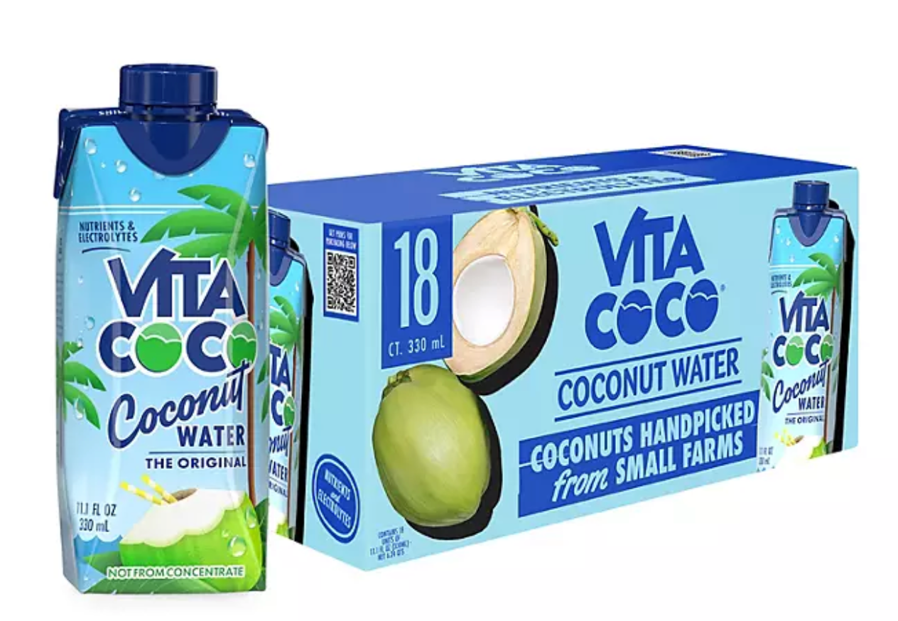 Vita Coco Coconut Water 11.1 fl. oz., 18 pk.