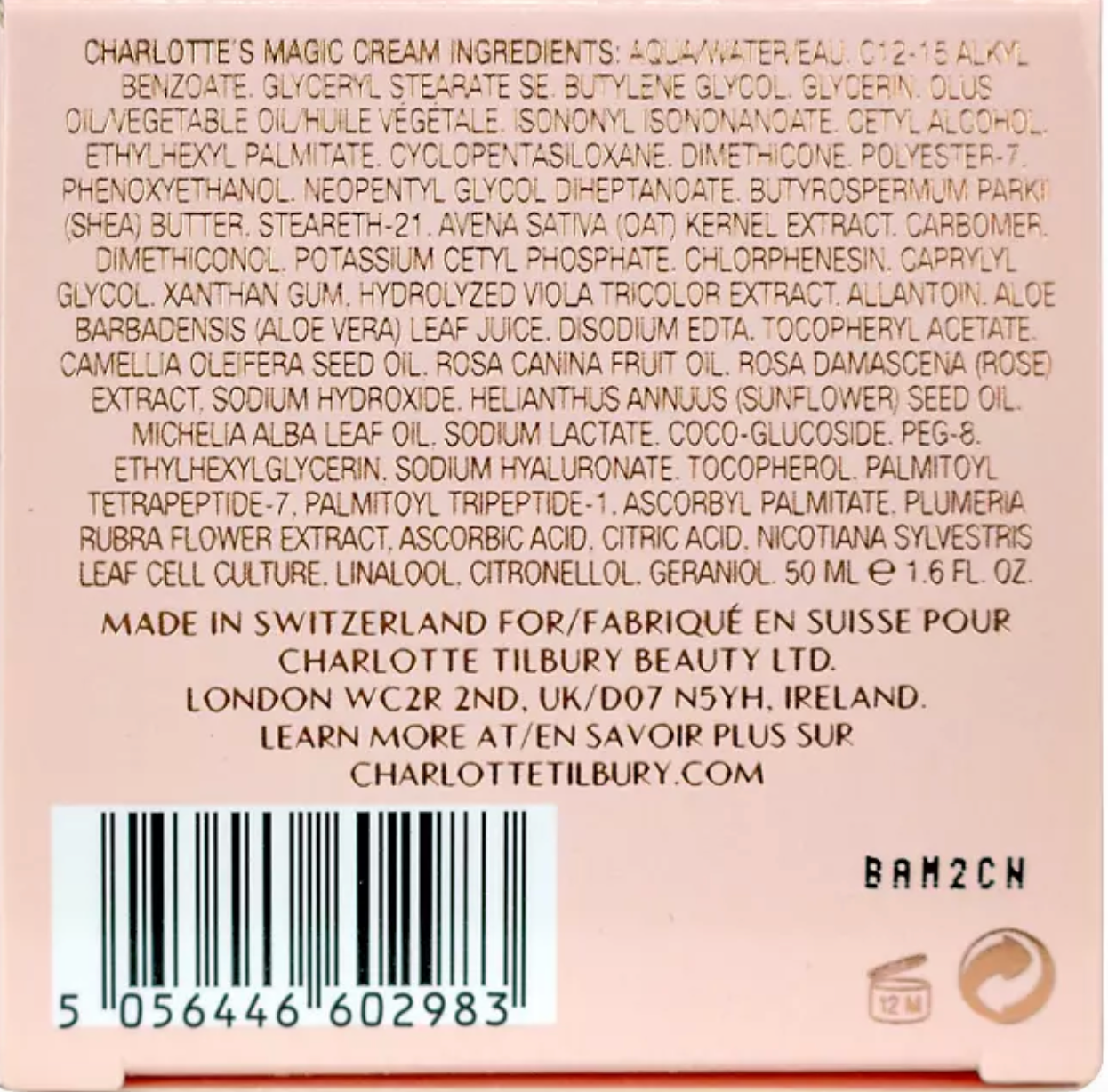 Charlotte Tilbury Charlotte's Magic Cream, 1.6 oz.