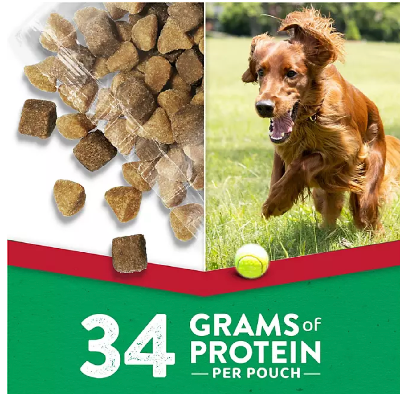 Purina Dog Chow Soft Bites Dog Food, Grilled Steak Flavor, 60 ct.