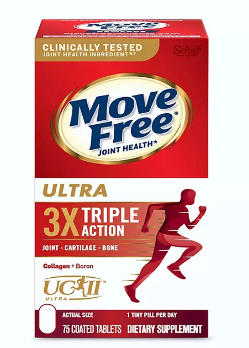 Move Free Ultra Triple Action Joint Health Support Tablets 75 ct.