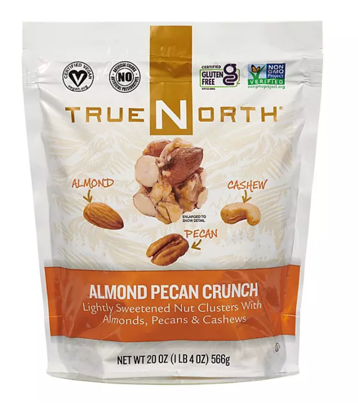 True North Almond Pecan Crunch, 20 oz.