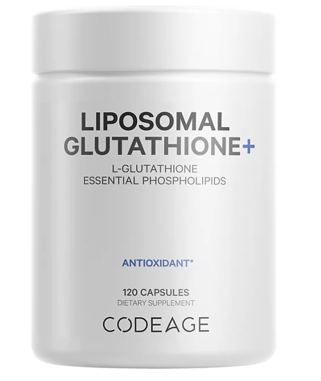 Codeage Liposomal Glutathione Essential Phospholipids Antioxidant Capsules 120 ct.