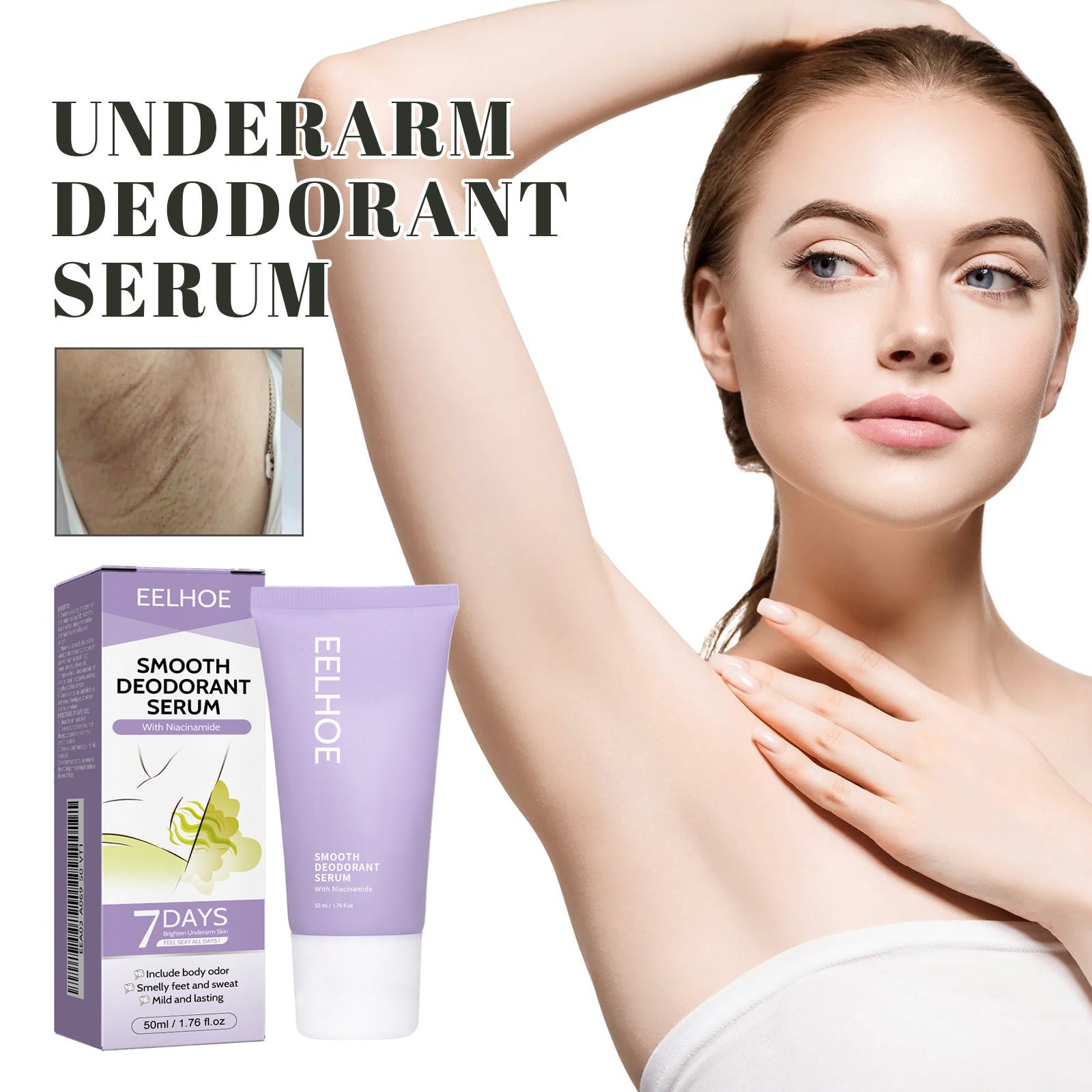 Whitening Refreshing Anti-sweat Armpit Deodorant Cream